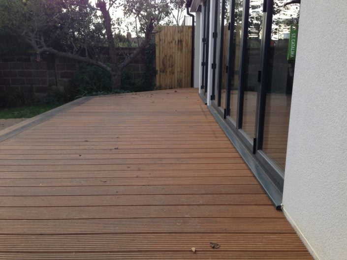 Exterior wooden decking by RC Carpentry & Renovation Brighton
