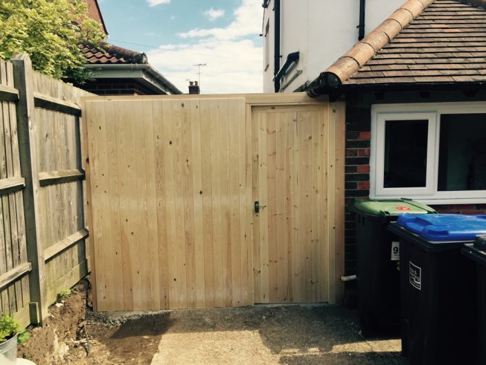 Hand made garden gate by RC Carpentry & Renovations